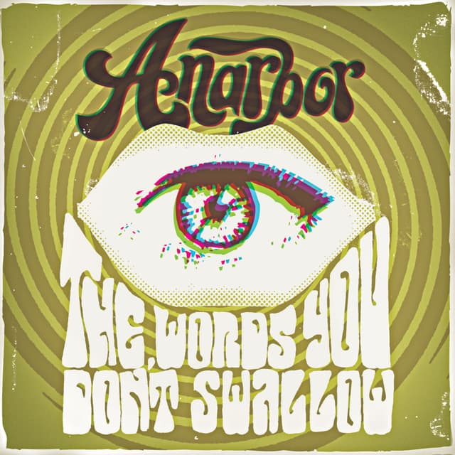 Album cover art for The Words You Don't Swallow