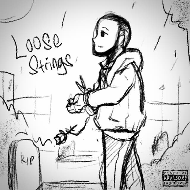 Album cover art for Loose Strings