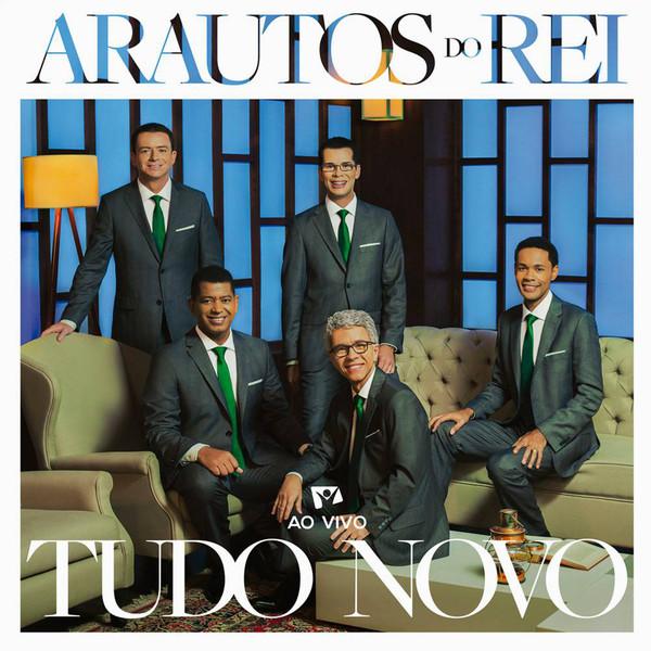 Album cover art for Tudo Novo Ao Vivo