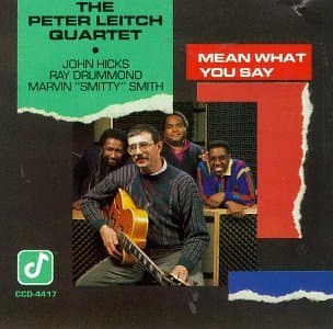 Album cover art for Mean What You Say