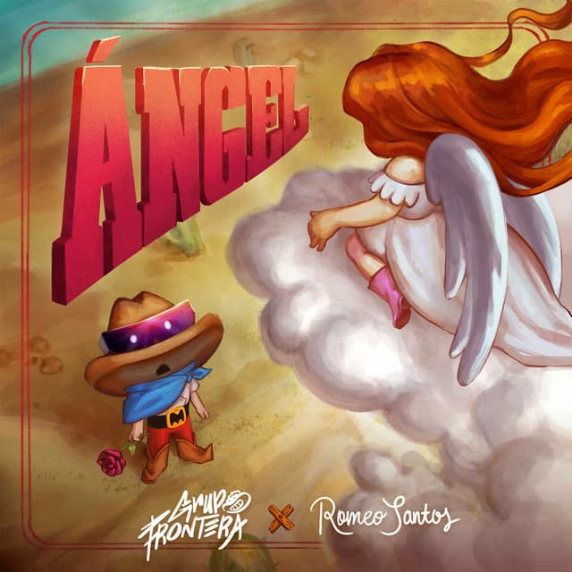 Album cover art for ÁNGEL