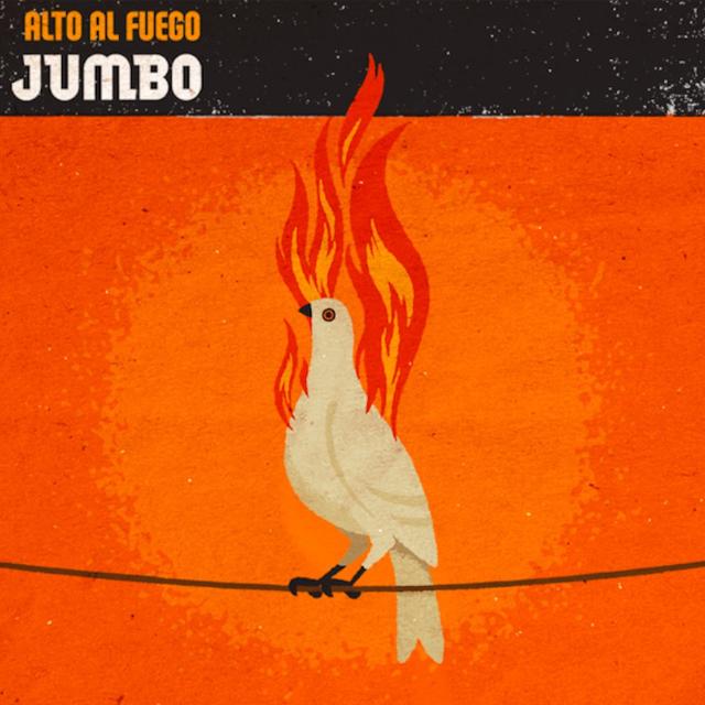 Album cover art for Alto al fuego
