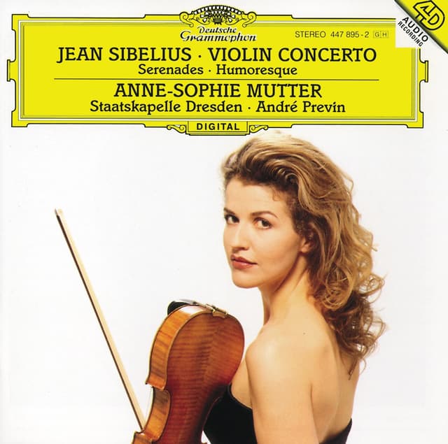 Album cover art for Sibelius : Violin Concerto Op.47 - Serenades - Humoresque