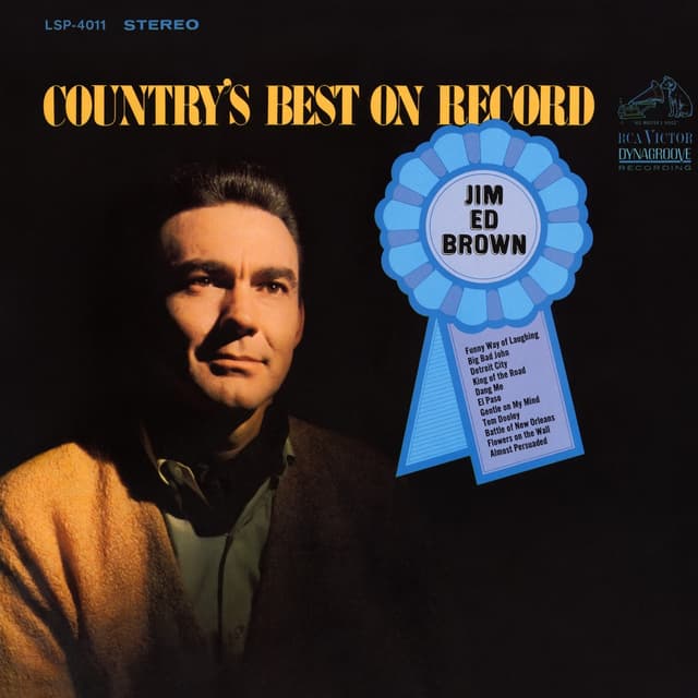 Album cover art for Country's Best on Record