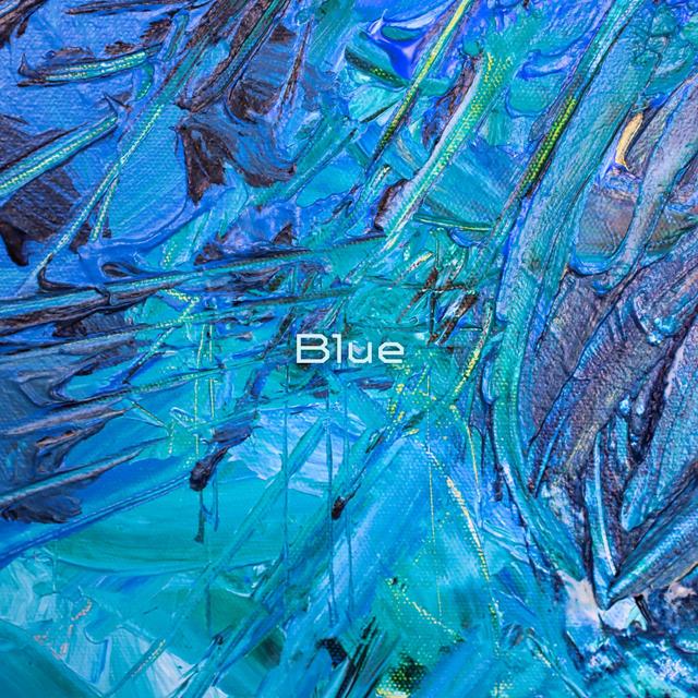 Album cover art for Blue