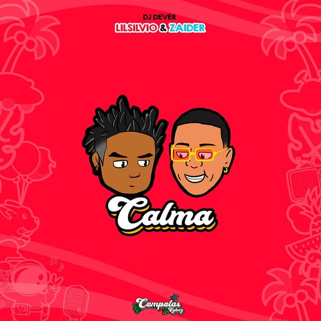 Album cover art for Calma