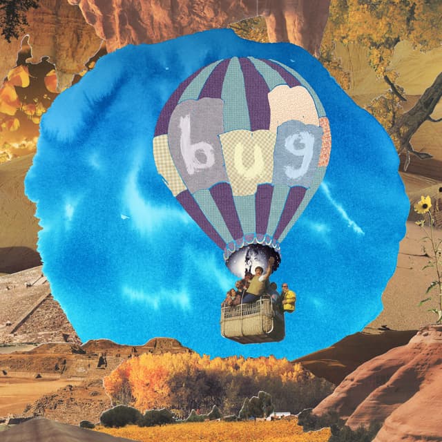 Album cover art for bug