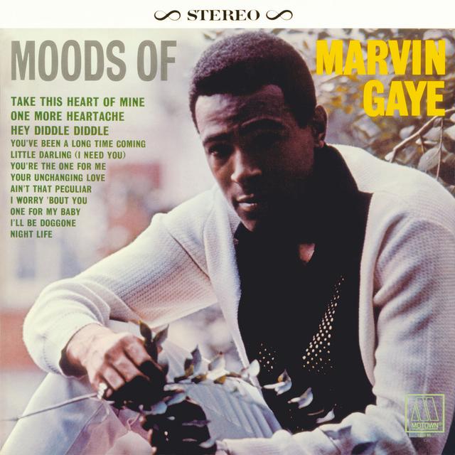 Album cover art for Moods of Marvin Gaye