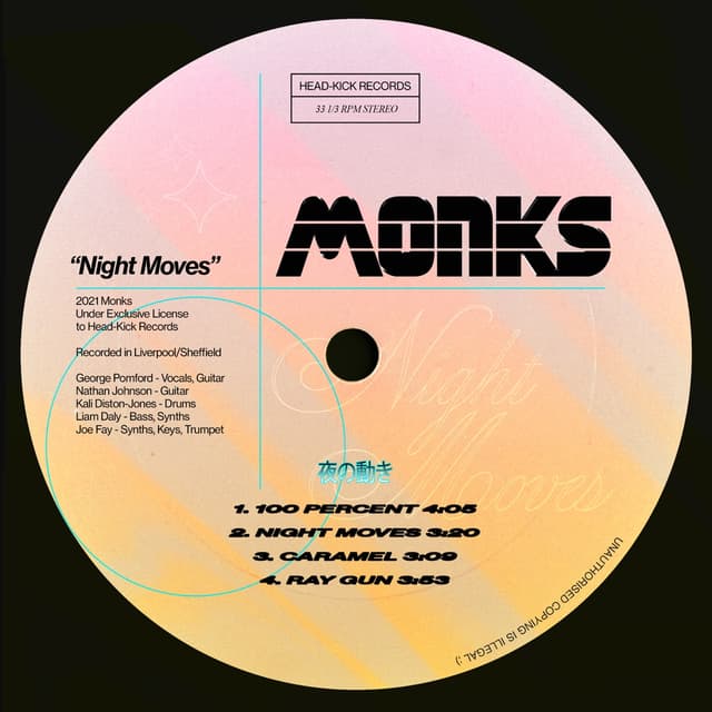 Album cover art for Night Moves