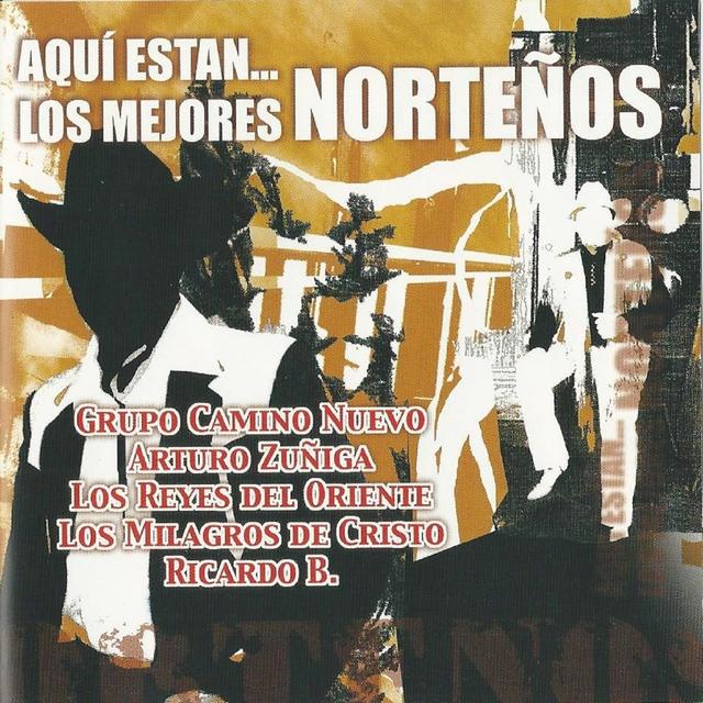 Album cover art for Aqui Estan…los Mejores Nortenos