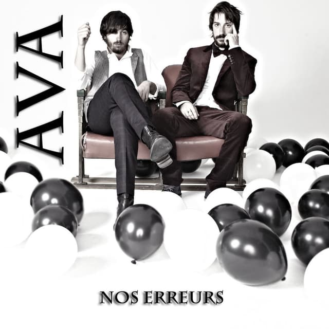 Album cover art for Nos erreurs