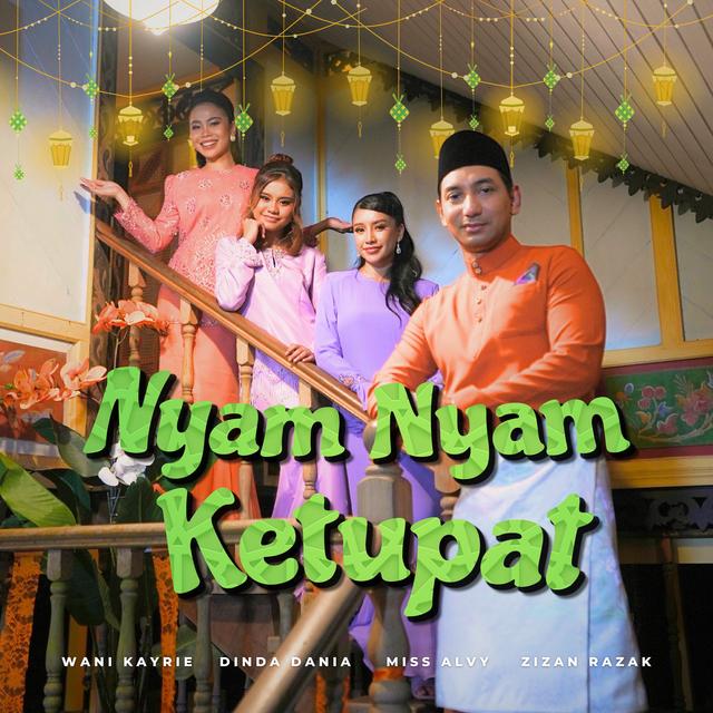 Album cover art for Nyam Nyam Ketupat
