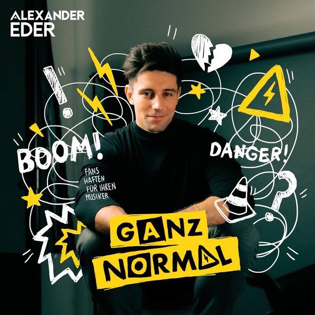 Album cover art for Ganz normal