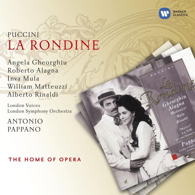 Album cover art for Puccini : La Rondine