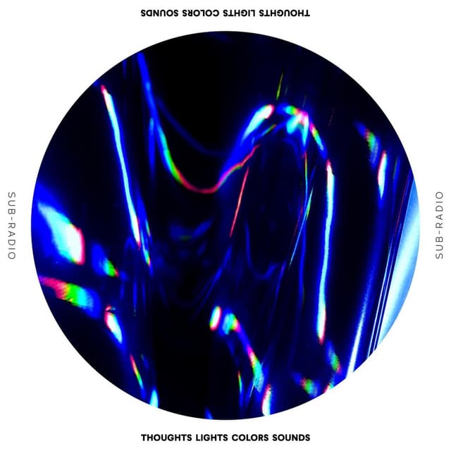 Album cover art for Thoughts Lights Colors Sounds