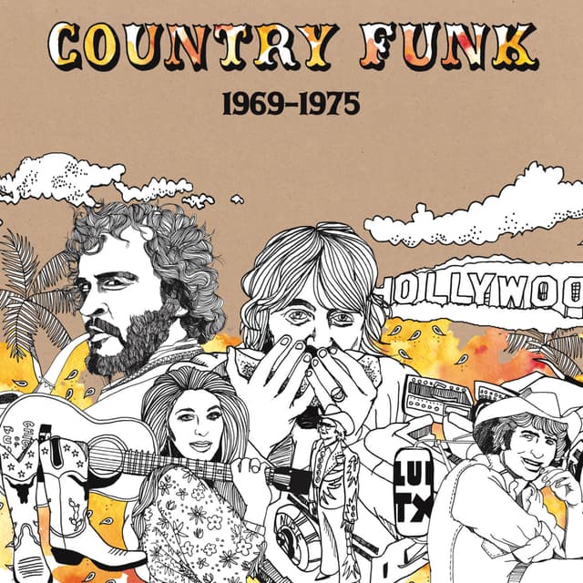 Album cover art for Country Funk 1969-1975