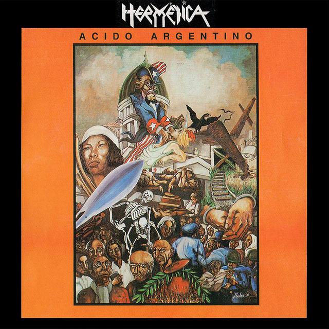 Album cover art for Ácido Argentino