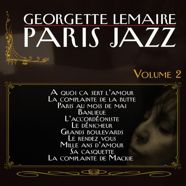 Album cover art for Paris Jazz, Vol. 2