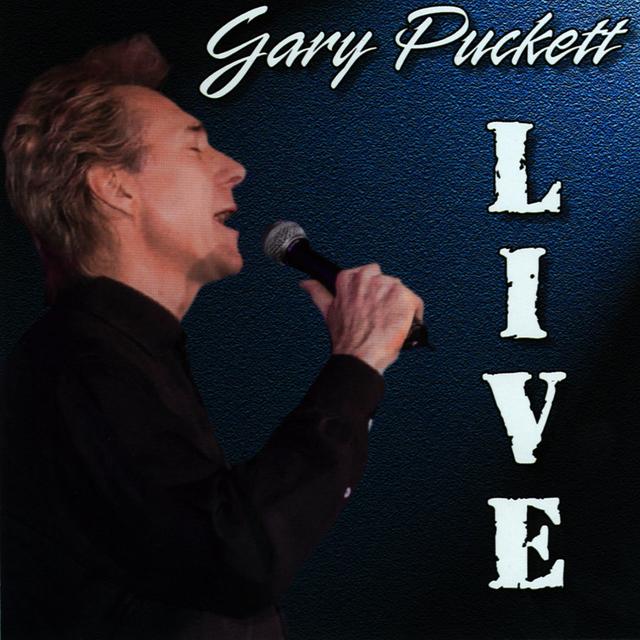 Album cover art for Gary Puckett Live