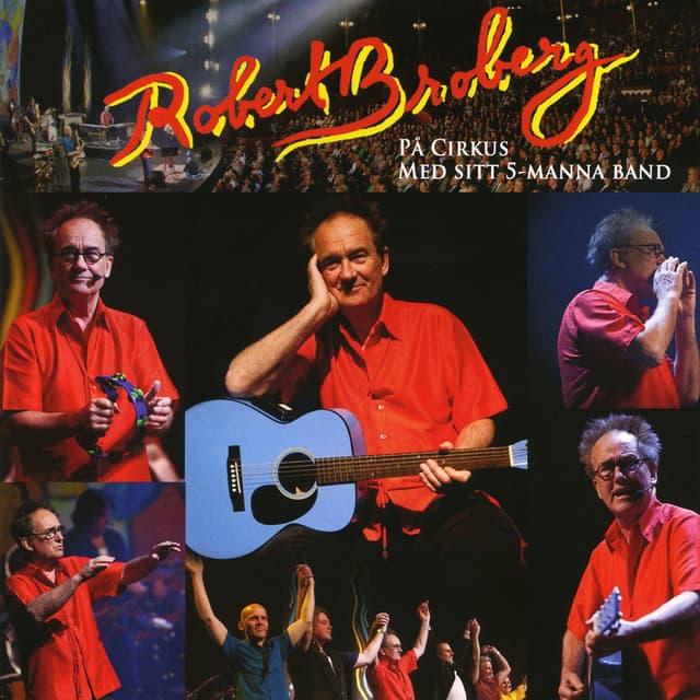 Album cover art for På Cirkus Med Sitt 5-Manna Band