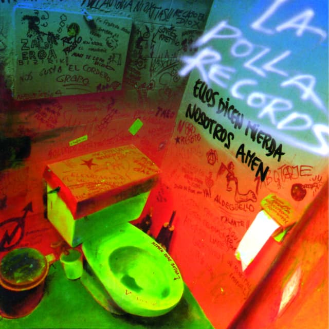 Album cover art for Ellos dicen mierda, nosotros amén