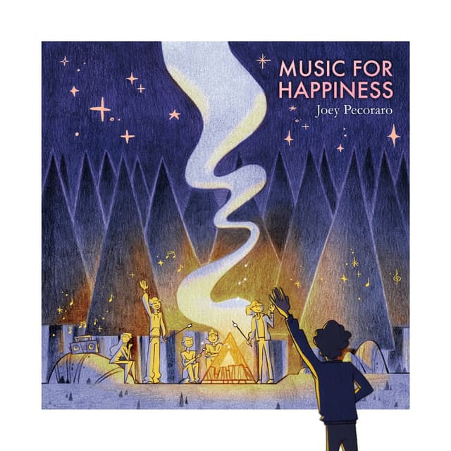 Album cover art for Music for Happiness