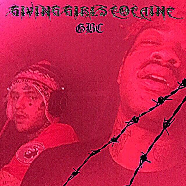 Album cover art for giving girls cocaine - Single