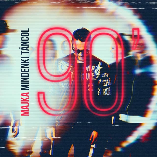 Album cover art for Mindenki táncol 90'