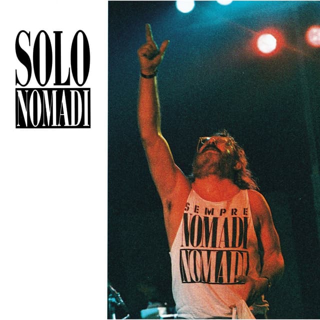 Album cover art for Solo Nomadi