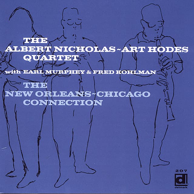 Album cover art for The New Orleans-Chicago Connection