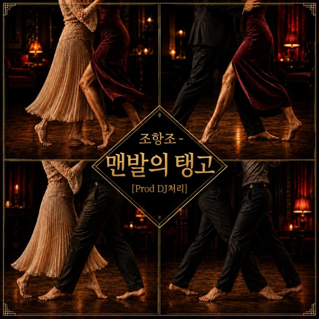 Album cover art for 맨발의 탱고