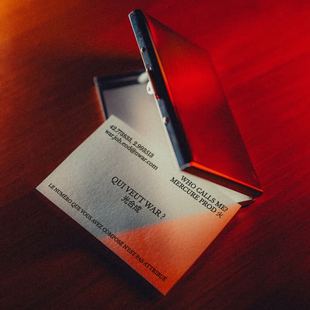 Album cover art for Qui Veut War ?