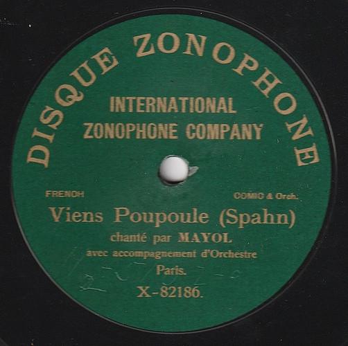 Album cover art for Viens poupoule / La Paimpolaise