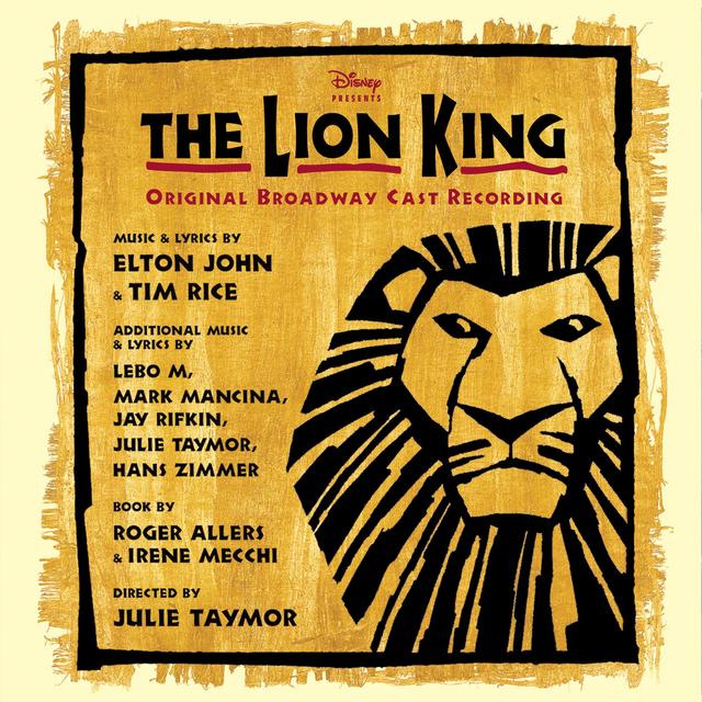Album cover art for The Lion King: Original Broadway Cast Recording