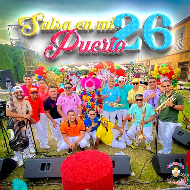 Album cover art for Salsa en Mi Puerto 26