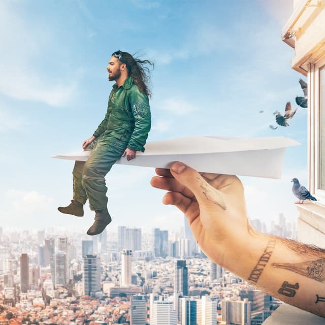 Album cover art for מצב טיסה