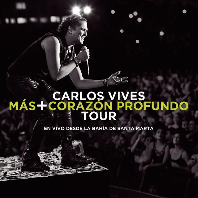 Album cover art for Más + Corazón Profundo Tour: En Vivo Desde la Bahía de Santa Marta