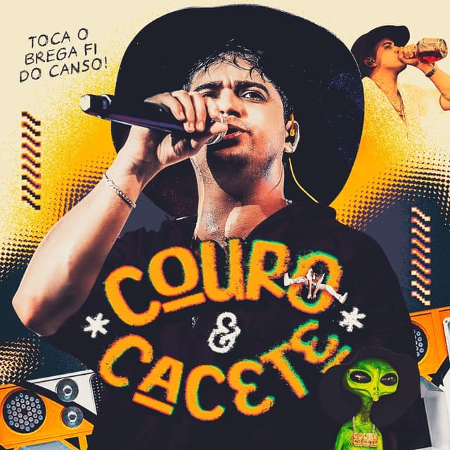 Album cover art for Couro e Cacete