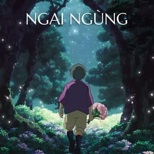 Album cover art for Ngại Ngùng