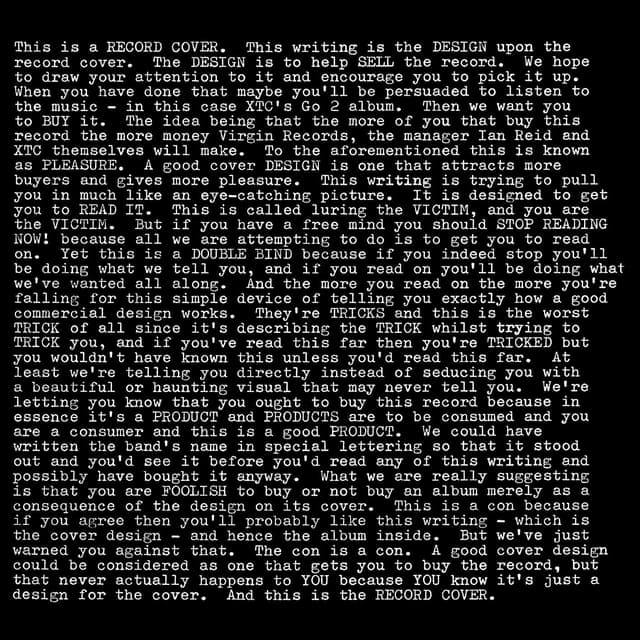 Album cover art for Go 2