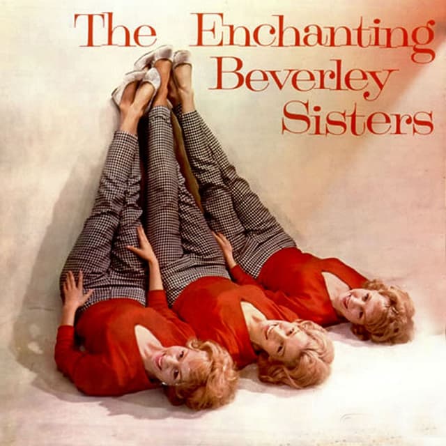 Album cover art for The Enchanting Beverley Sisters