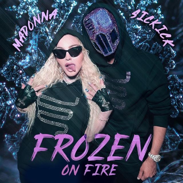 Album cover art for Frozen on Fire