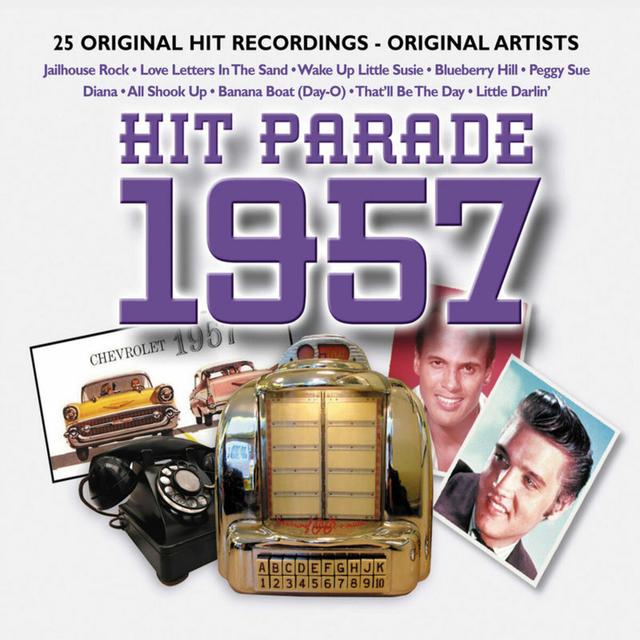 Album cover art for Hit Parade 1957