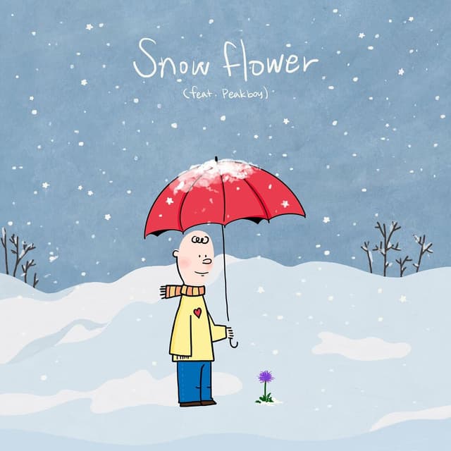 Album cover art for Snow Flower (feat. Peakboy)