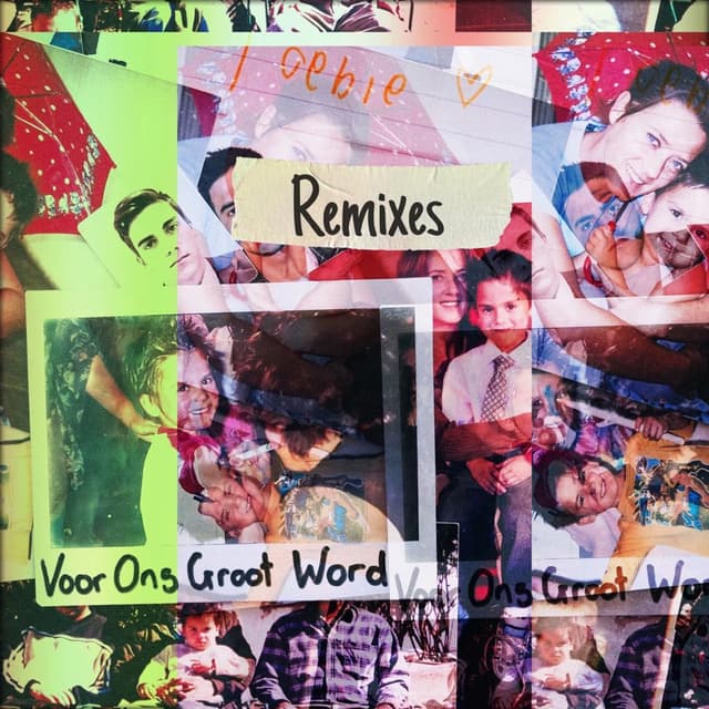 Album cover art for Voor Ons Groot Word (Remixes)