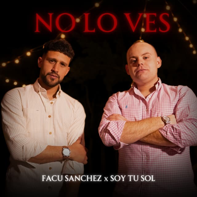 Album cover art for No Lo Ves