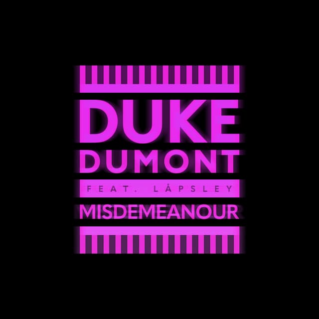 Album cover art for Misdemeanour (Feat. Låpsley)