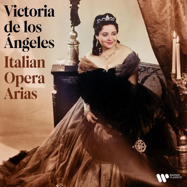 Album cover art for Italian Opera Arias