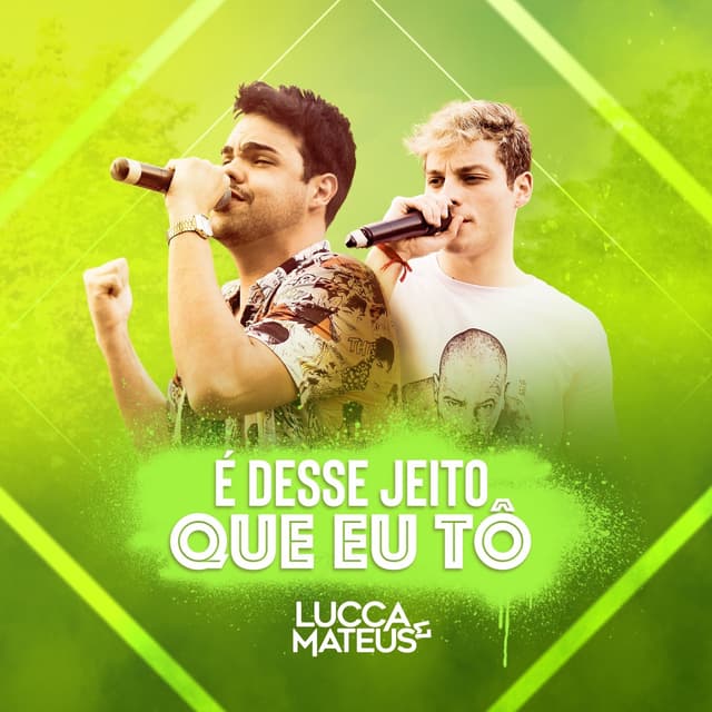 Album cover art for E Desse Jeito que Eu Tô