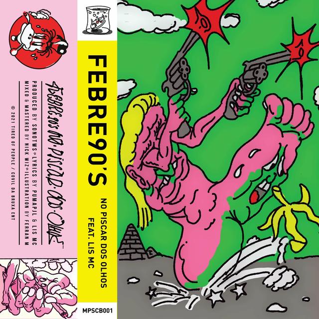 Album cover art for No Piscar dos Olhos